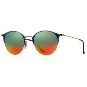 Ray-Ban Highstreet RB3578 Blue - Orange Gradient